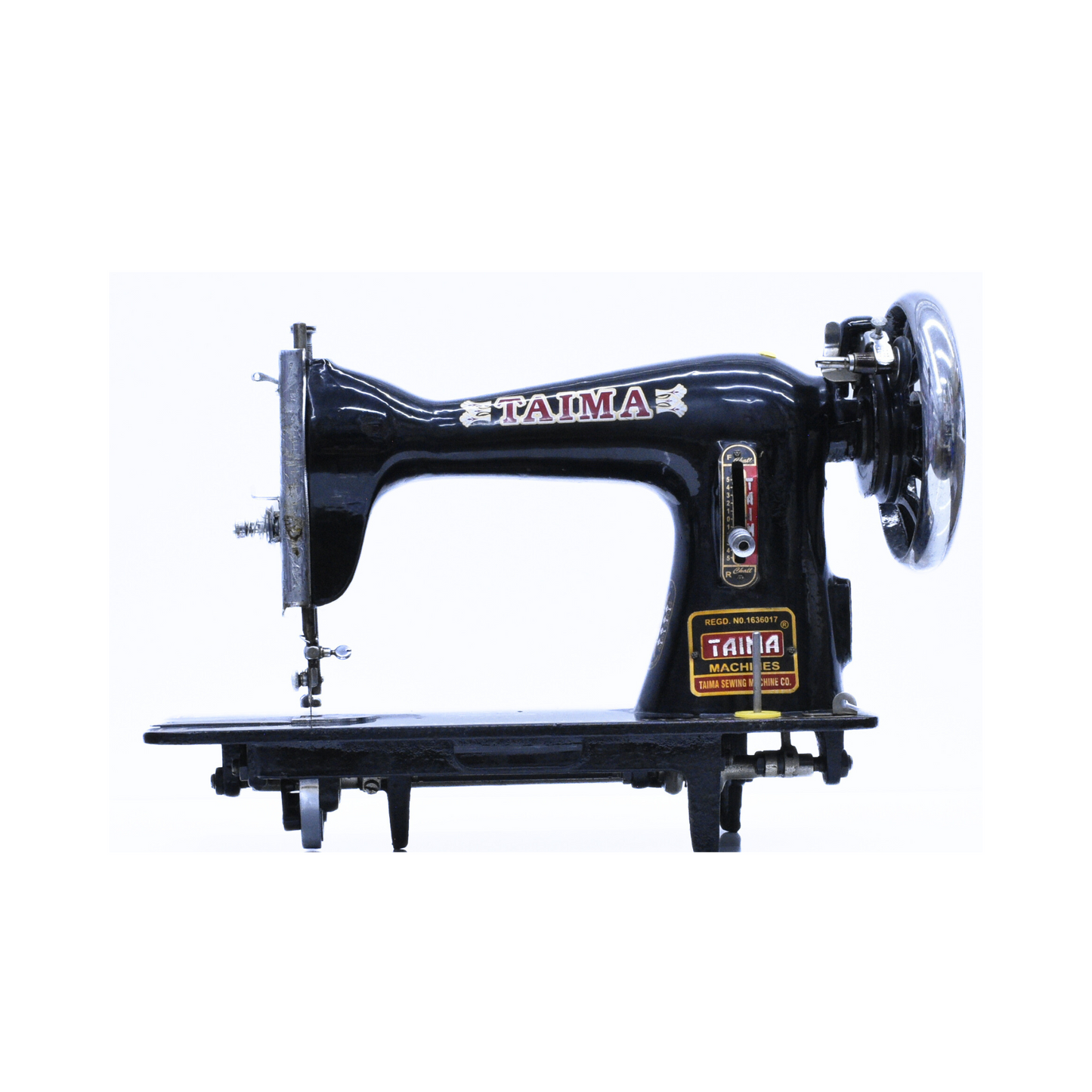 Taima - Vintage sewing machine - Black - Front view