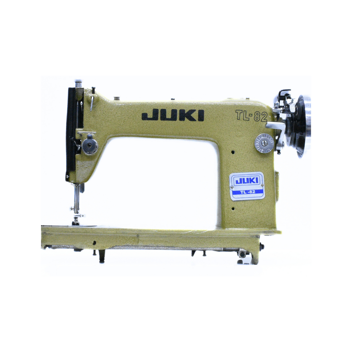 Juki - Vintage sewing machine - Brown - Front view