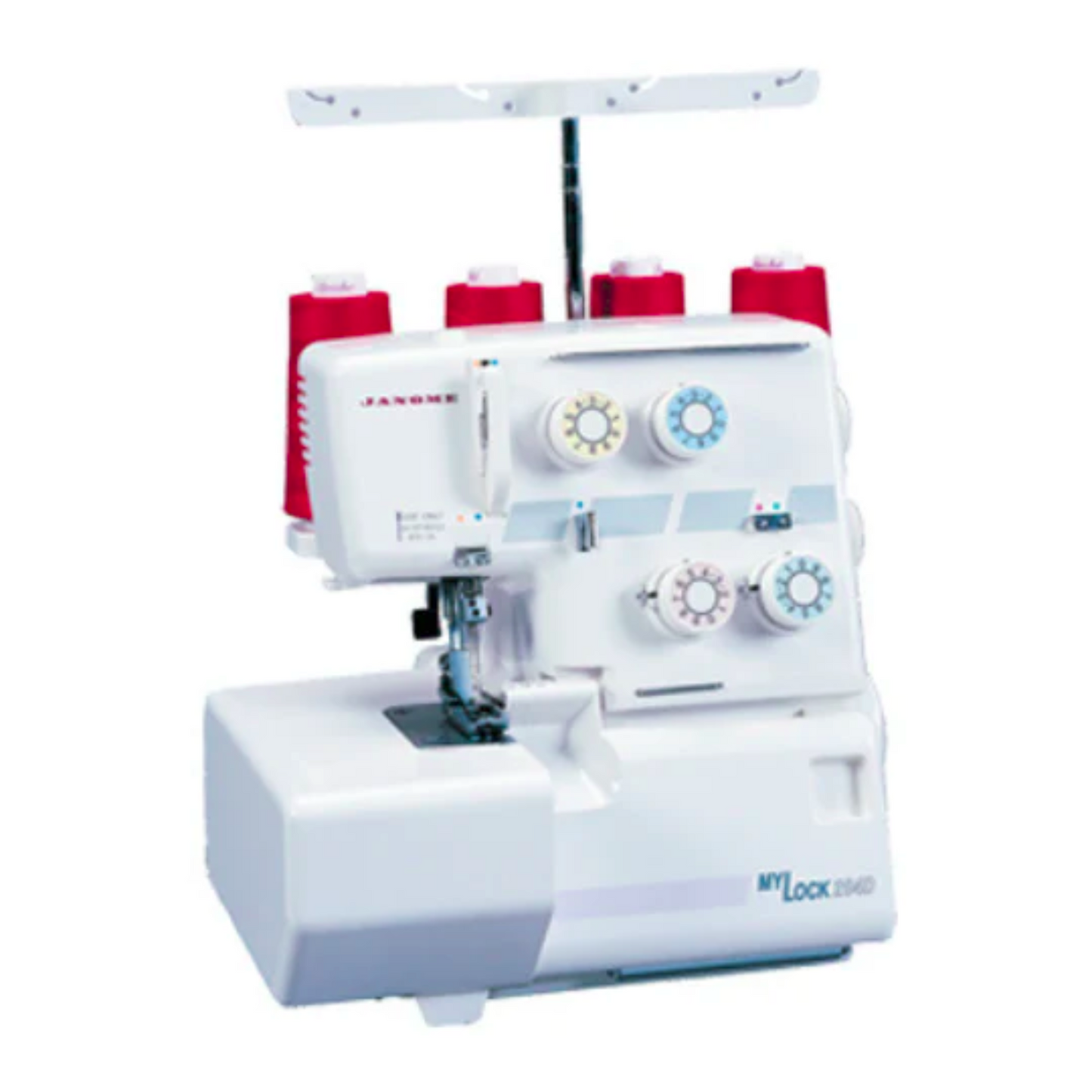 Janome mylock 204D - Overlocker - White - Front ivew