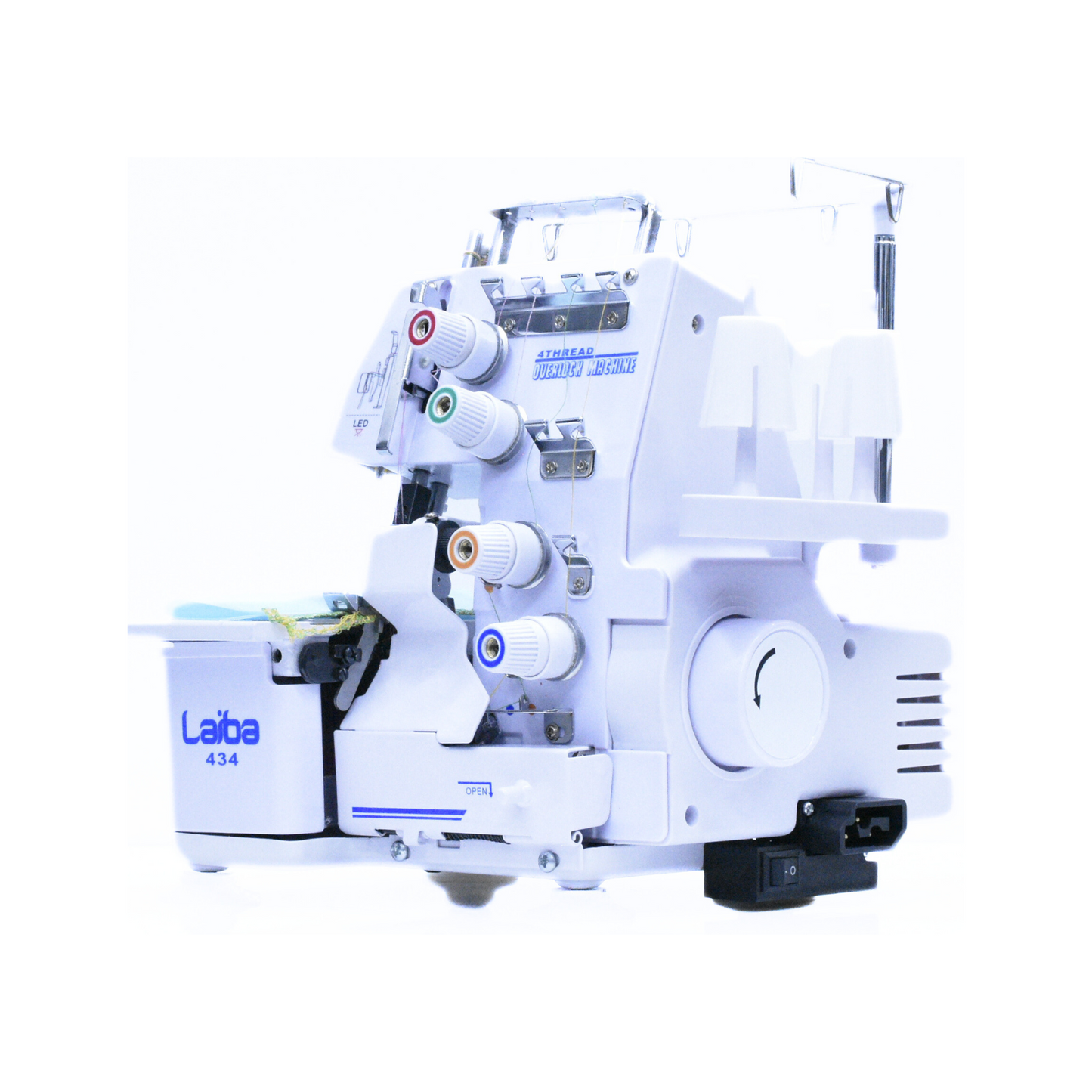 Laiba 434 with LED overlock 4 thread