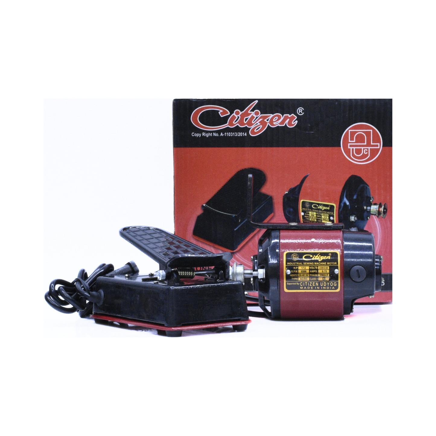 Citizen - Tulu motor 230V - Multi color - Side view