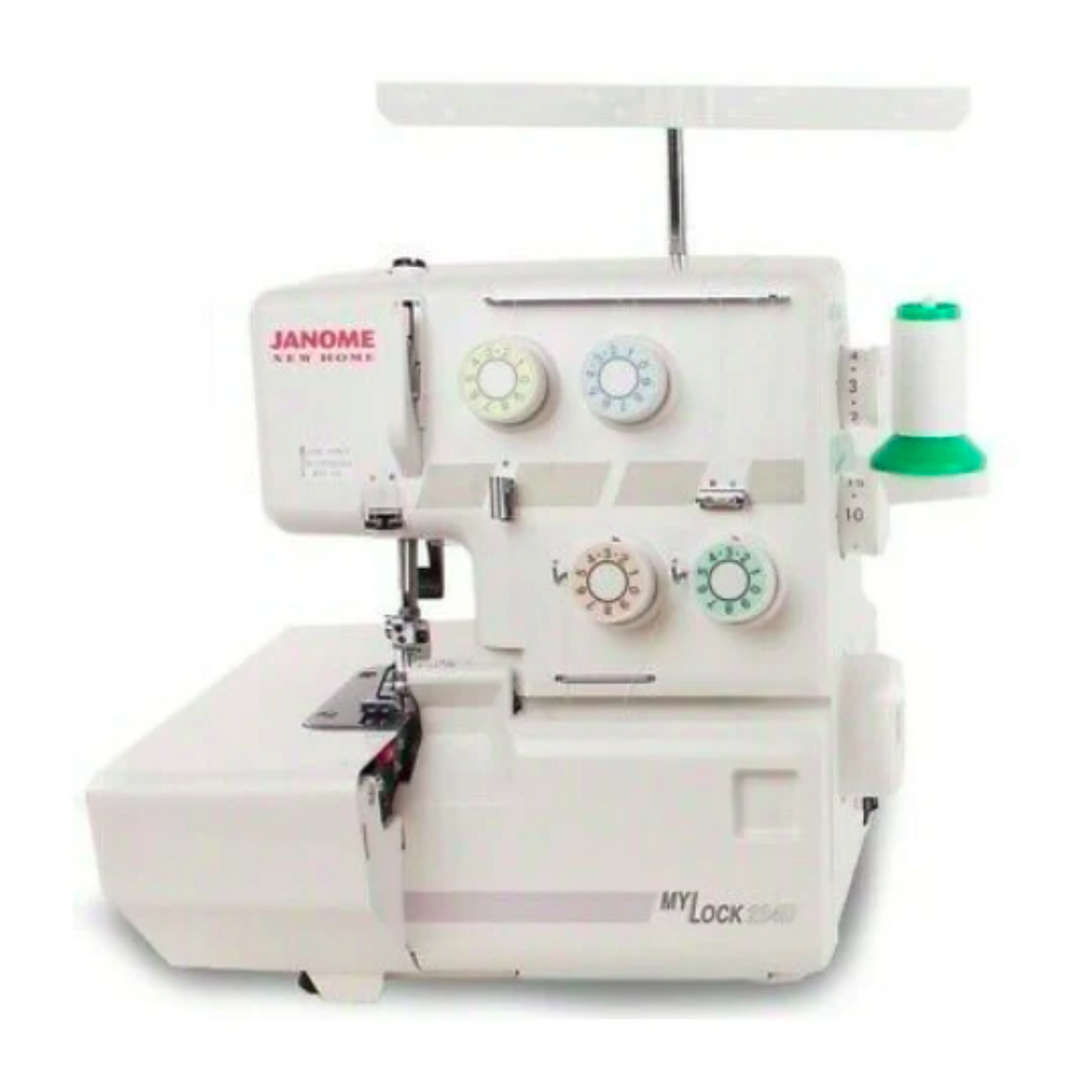 Janome mylock 204D - Overlocker - White - Front ivew
