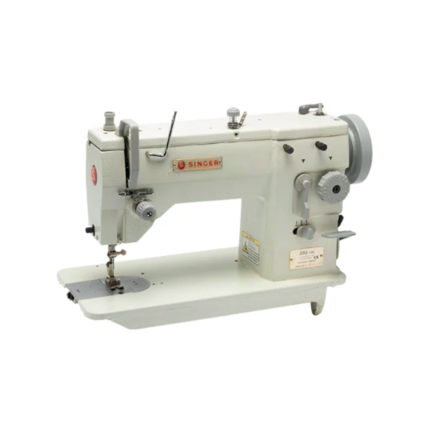 Singer 20U-105C - Sewing machine - White - Front view