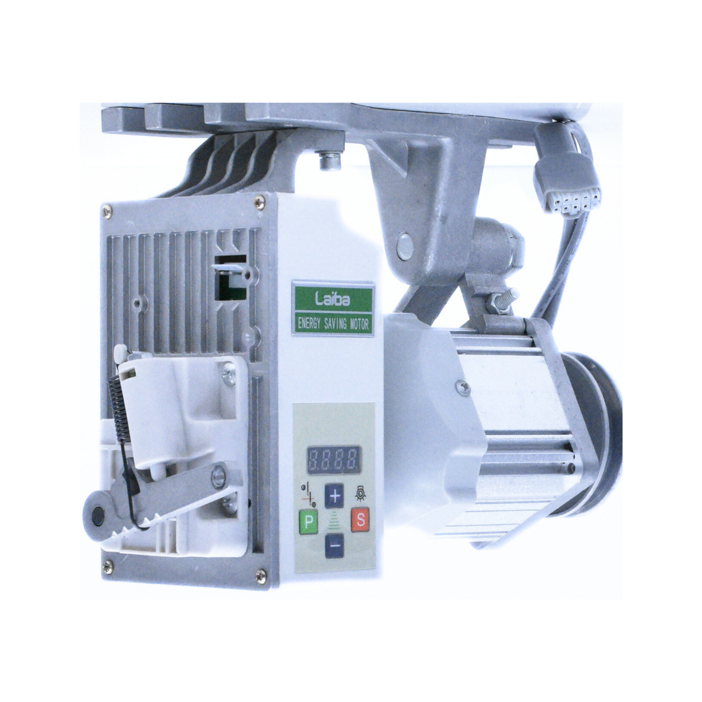 Laiba - Servo motor - White - Side view