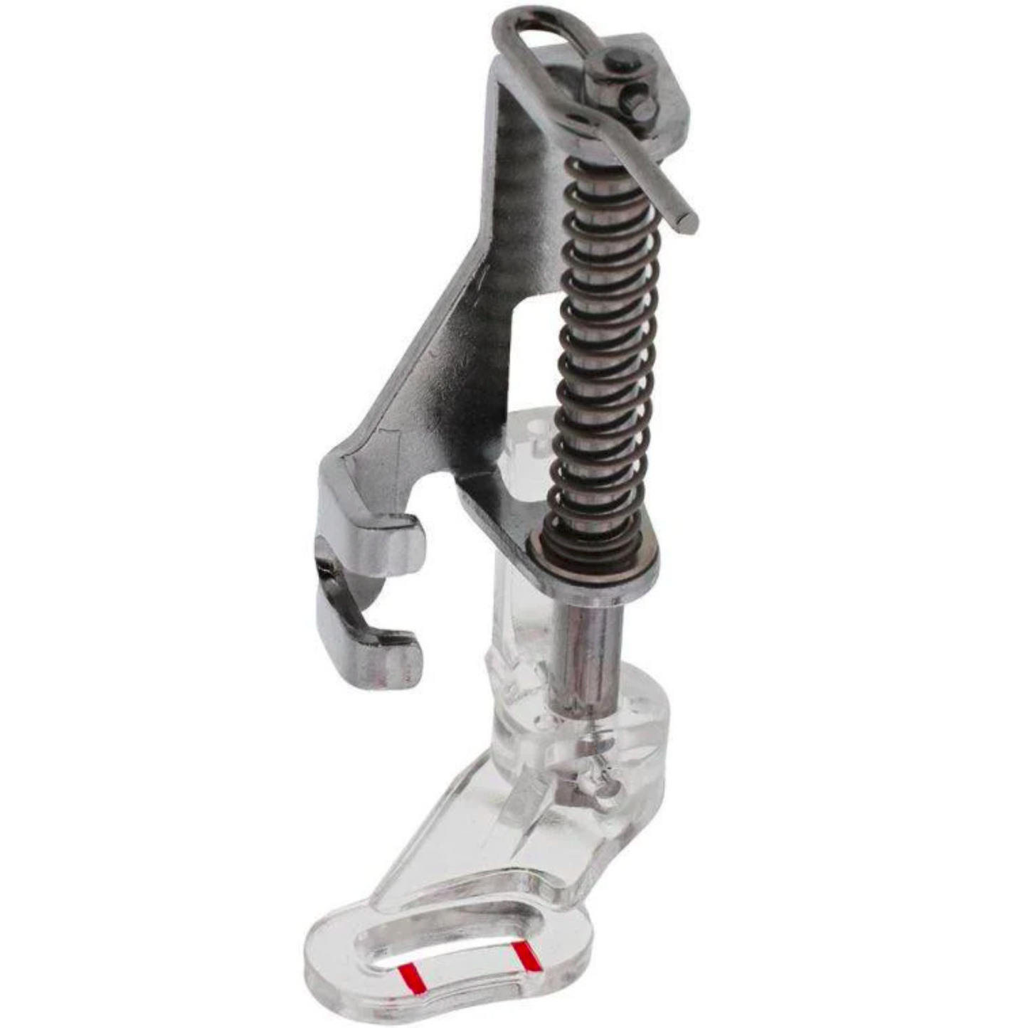 Janome - Darning foot (open-toe) - Sewing accessory - Silver - Front view
