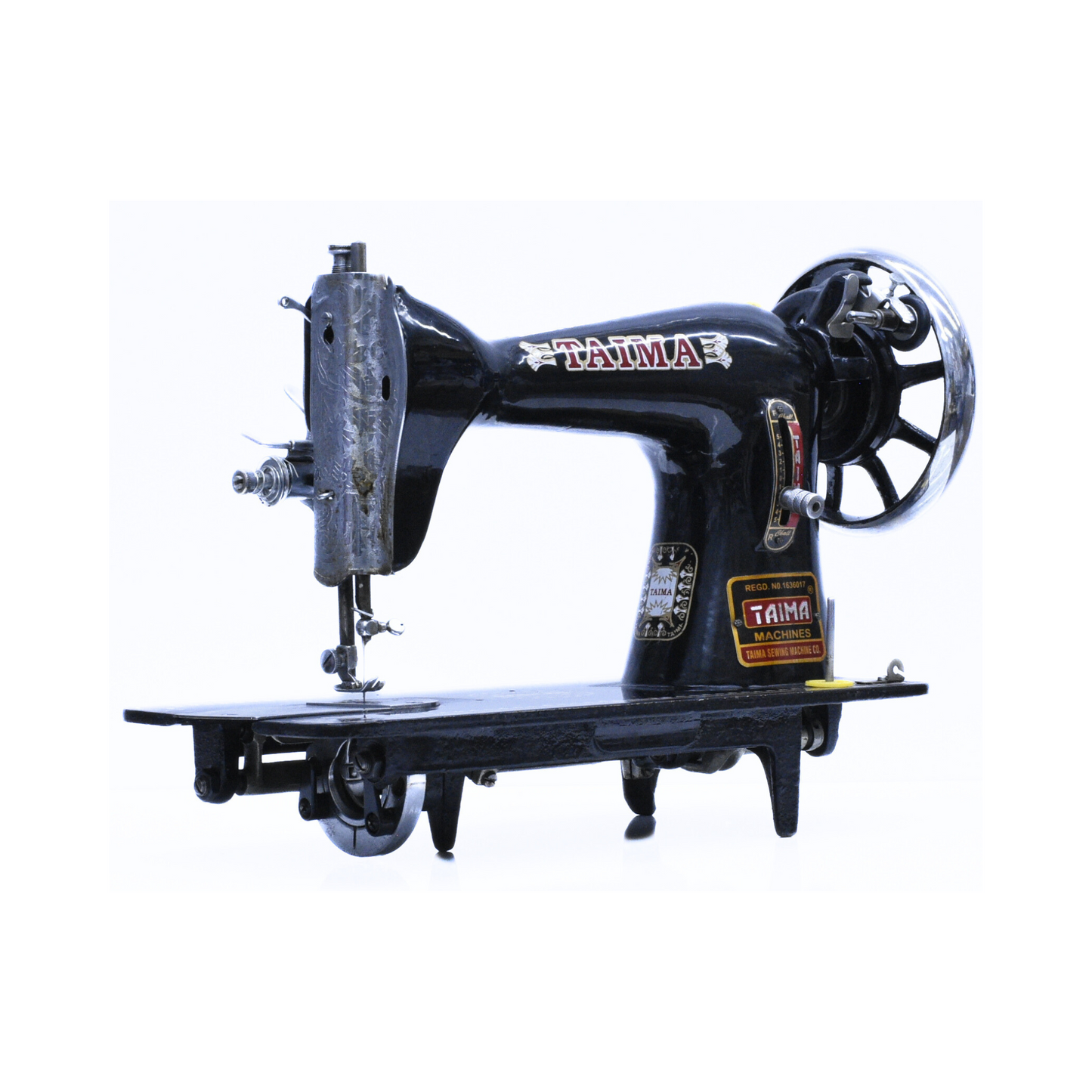 Taima - Vintage sewing machine - Black - Side view