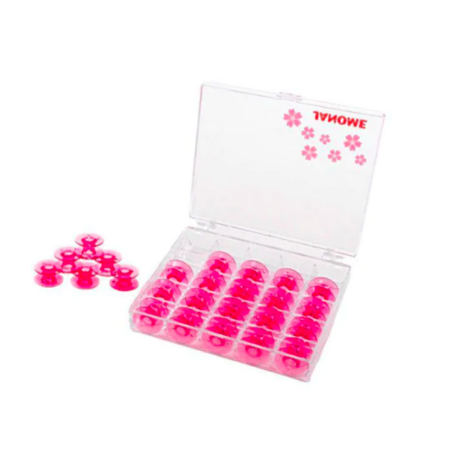 Janome - Bobbin Mixed-25 - Pink - Side view