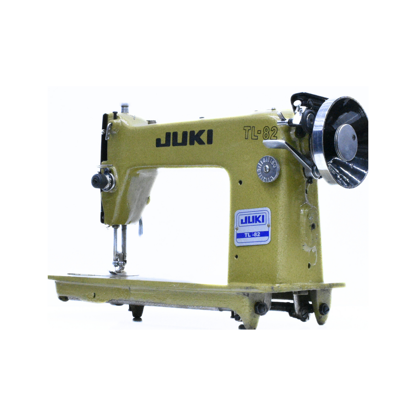 Juki - Vintage sewing machine - Brown - Side view