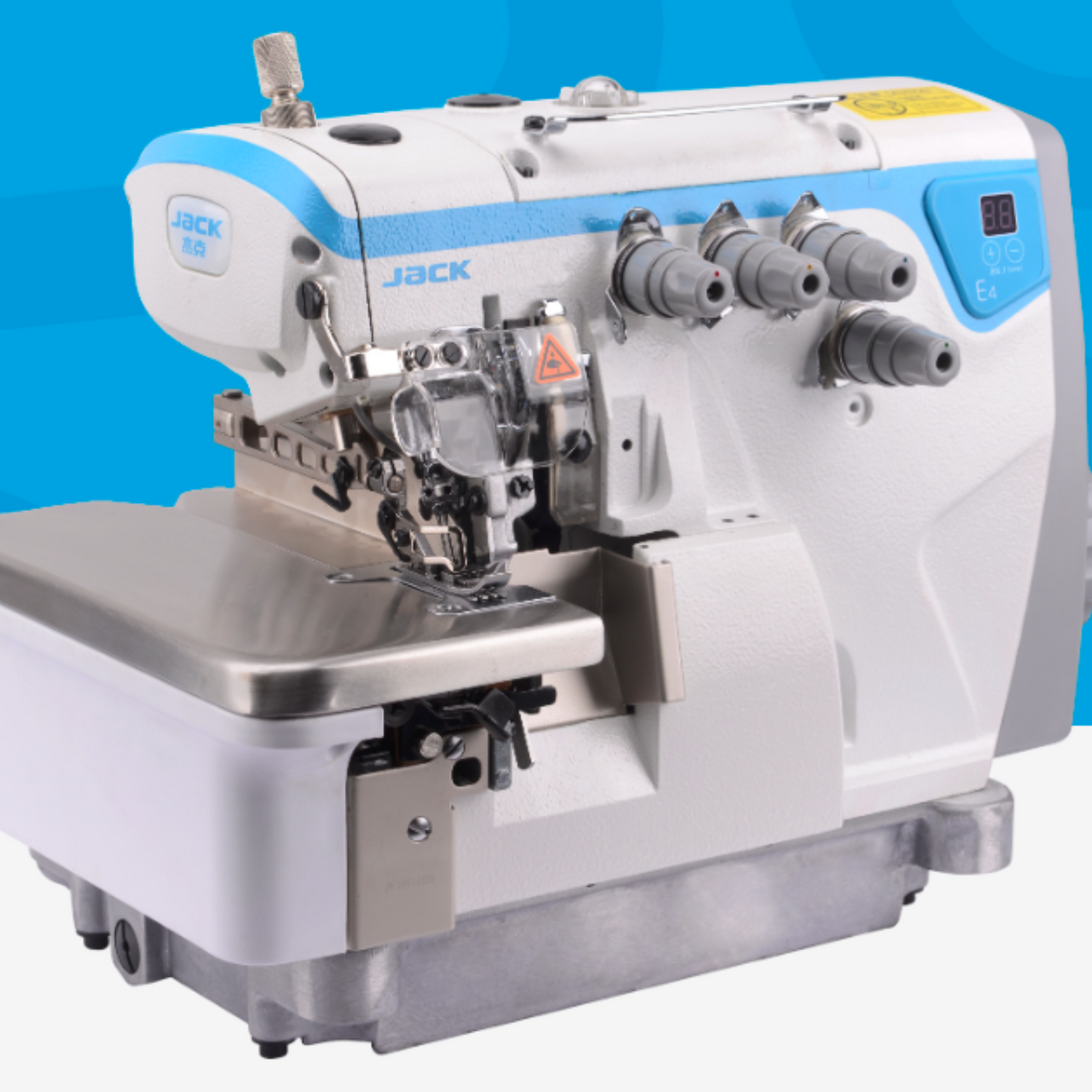 Jack E4-5 5 thread - Overlocker - White - Side view