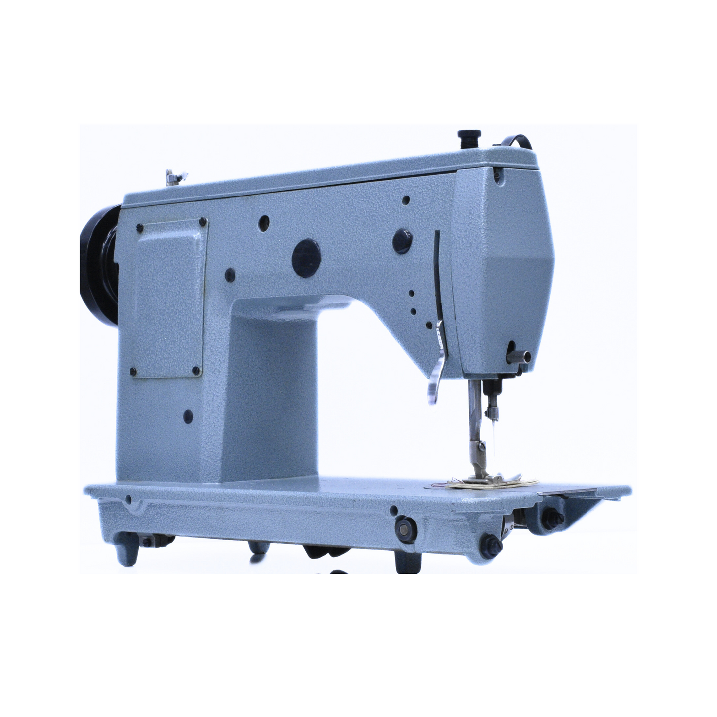 Singer 20U43 zigzag machine - Sewing machine - Blue - Side view