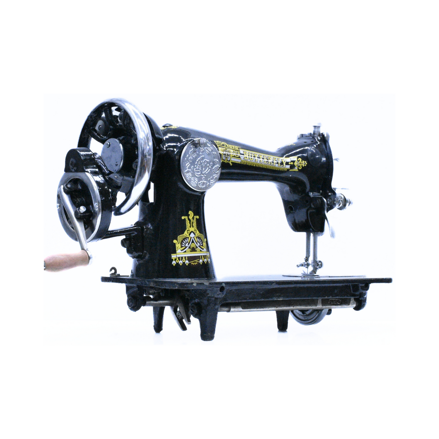 Butter fly - Vintage sewing machine - Black - Side view