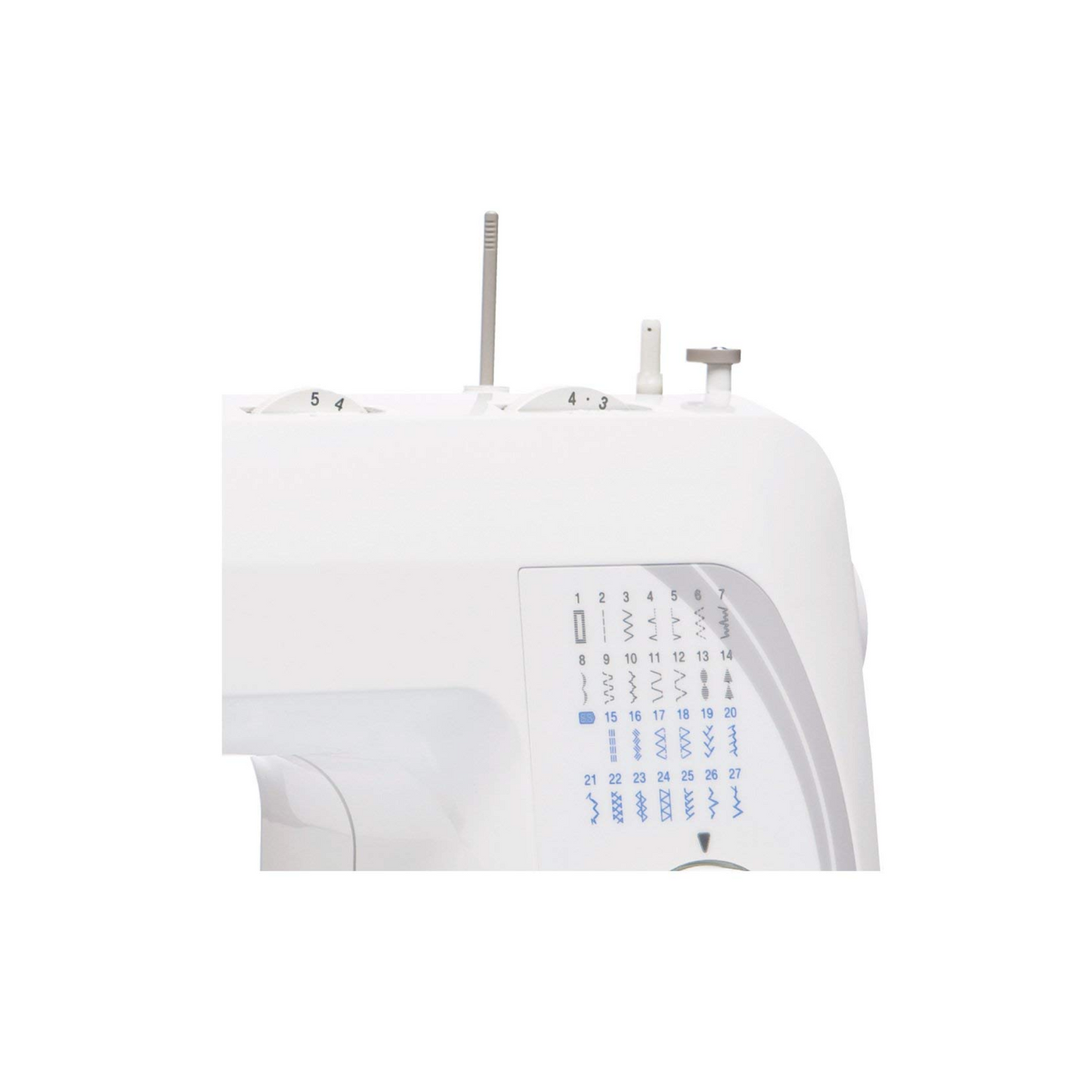 Brother GS 2700 electric - Sewing machine - White - Close view