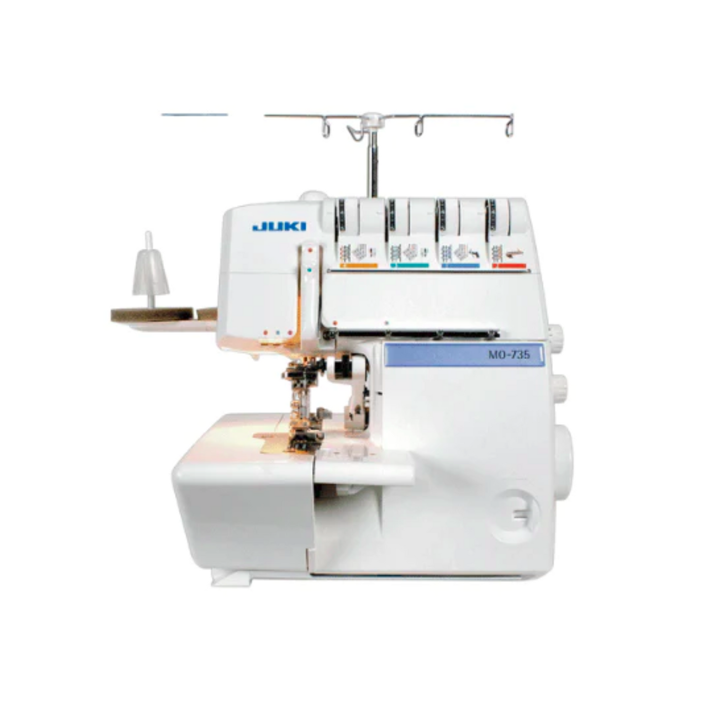 Juki MO735 - Overlock machine - White - Side view