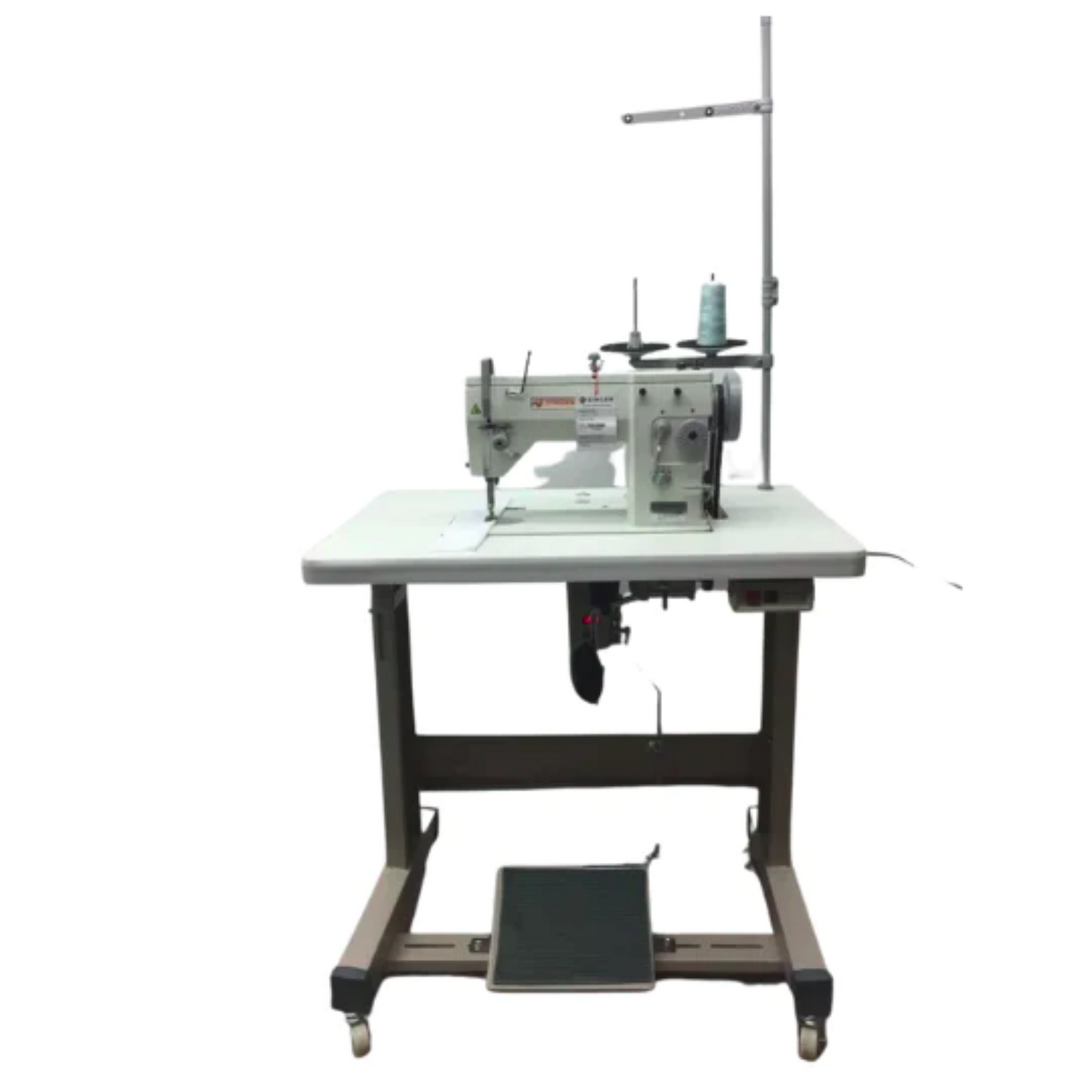 Singer 20U-105C - Sewing machine - White - Front view