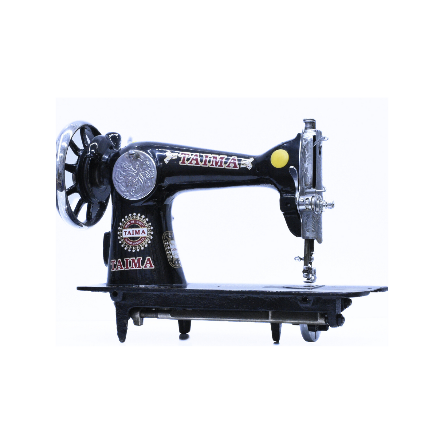 Taima - Vintage sewing machine - Black - Side view
