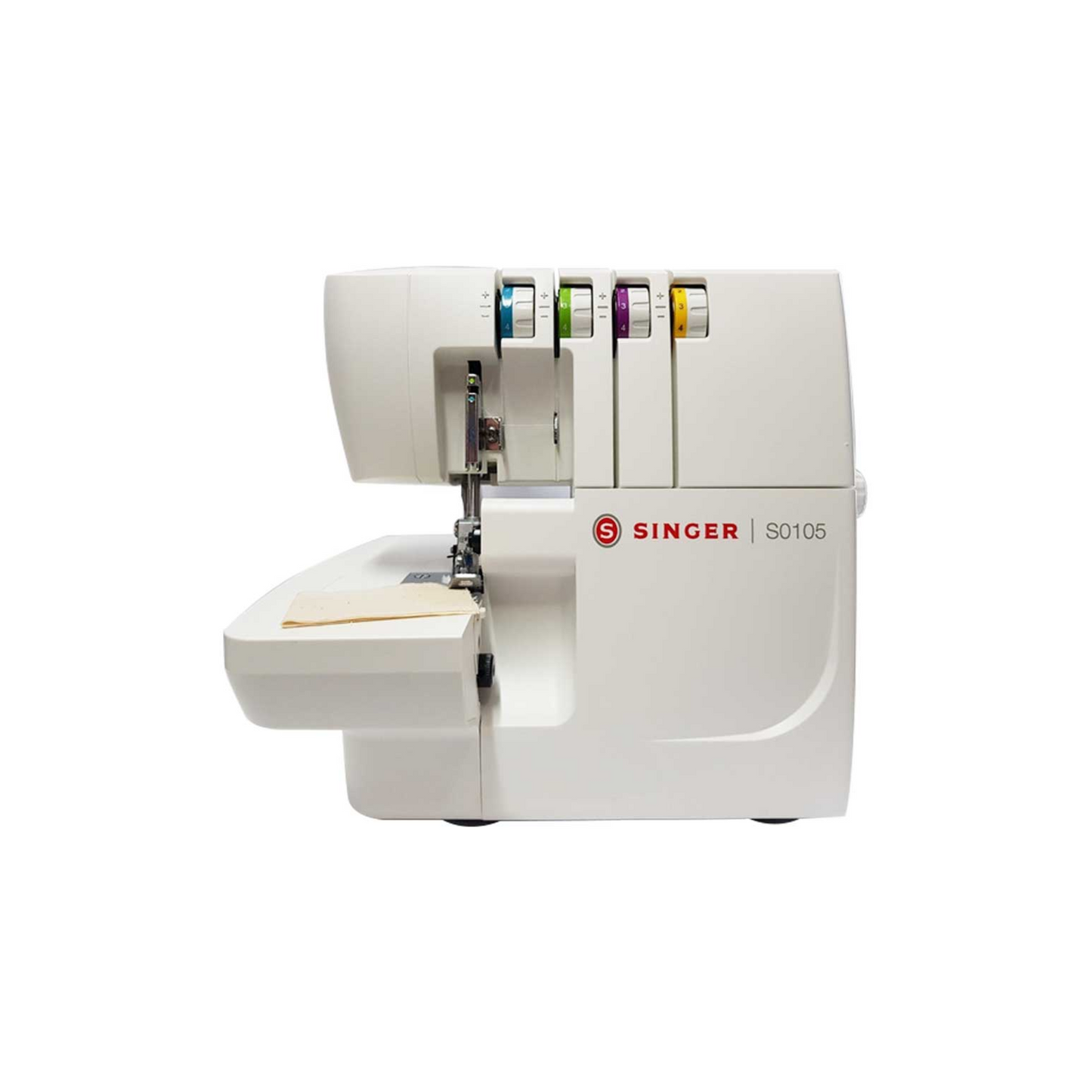 Singer S0105 - Overlock machine serger - White - Front view