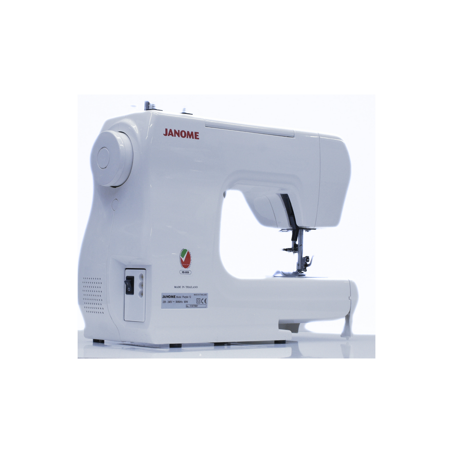 Janome sewing machine purple 12