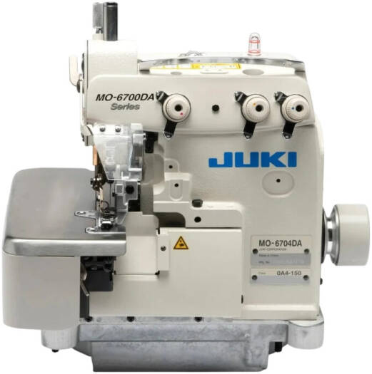 JUKI MO-6704DA Pico Industrial Overlock Sewing Machine, Complete Set with JUKI Table, 550w Servo Motor, 3-Thread High-Speed, 7,000RPM Sewing Speed, Serger, White | MO-6704DA - NEW AL AFRAH