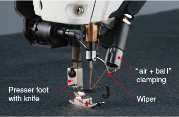 JUKI DDL 9000C - SEMI DRY HEAD PREMIUM DOUBLE DIGITAL FEED LOCKSTITCH MACHINE - NEW AL AFRAH