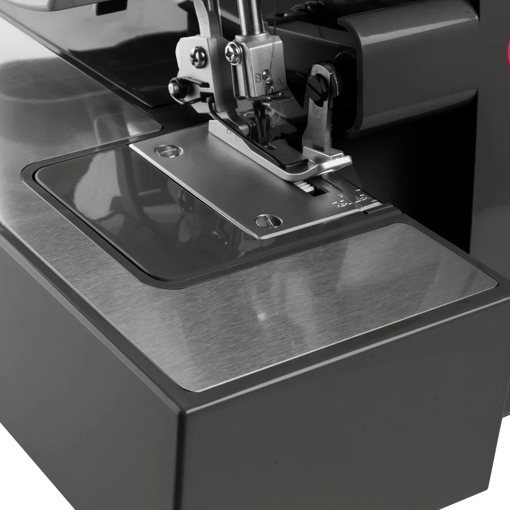 Singer HD0405S Heavy Duty Serger, Stitches per Minute, Heavy-Duty Metal Frame, Simplified Threading, LED Lighting, Upper Knife, Differential Feed Control, Gray | HD0405S - NEW AL AFRAH