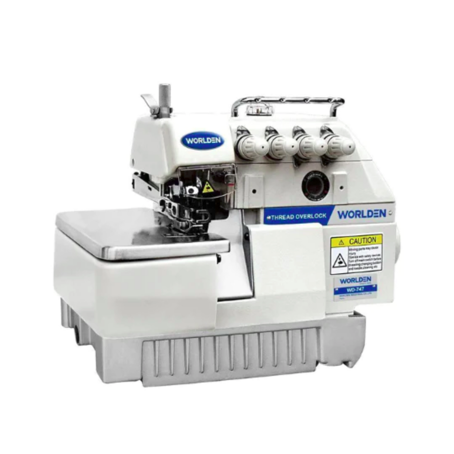 Worlden 4 thread - Overlock machine - White - Front view