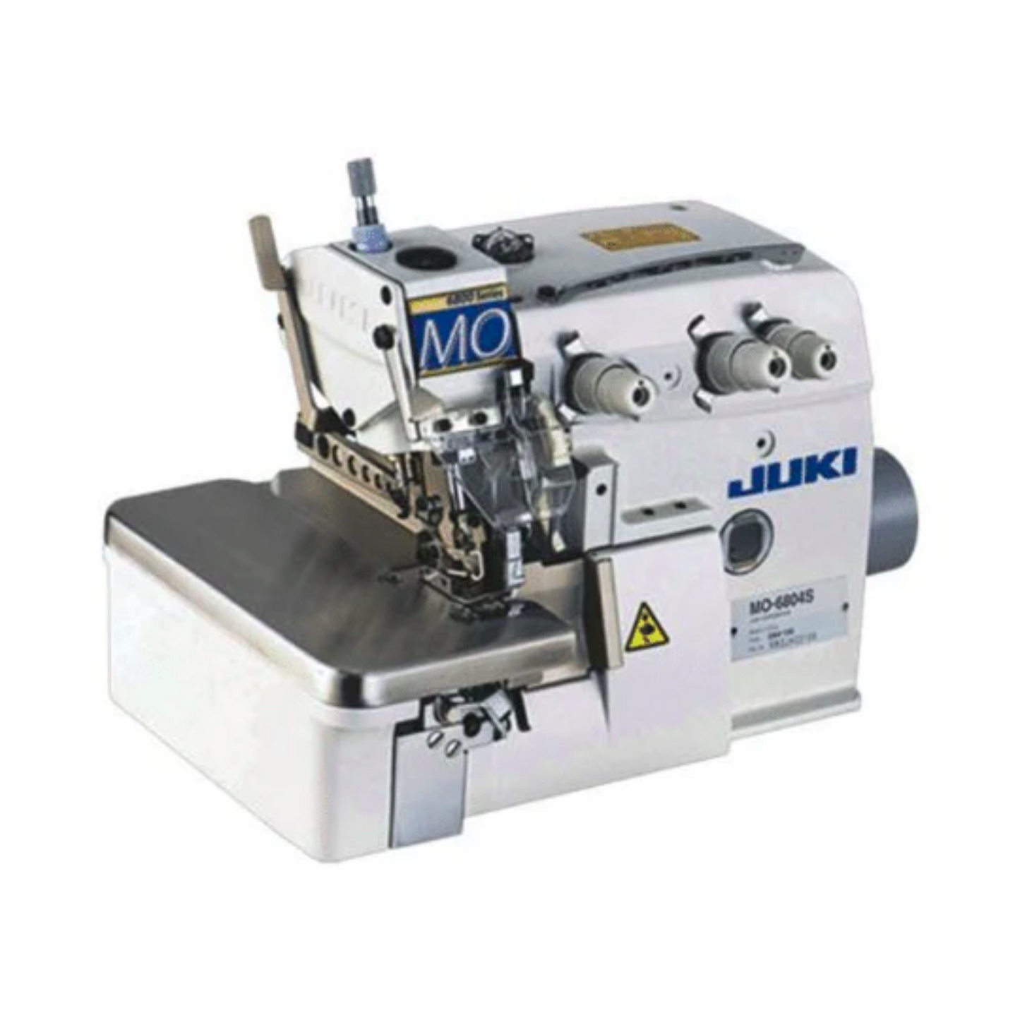 Juki MO 6804s - Overlocker - White - Side view