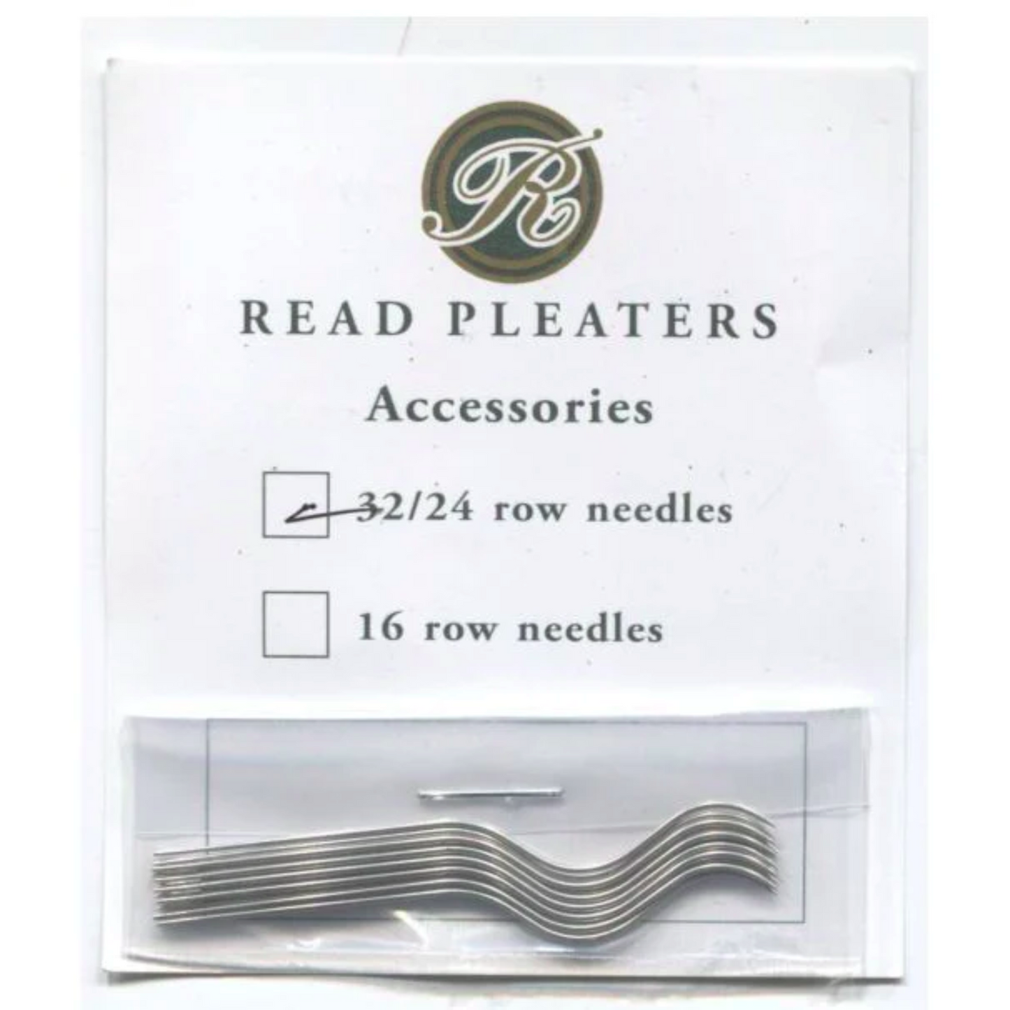 Read pleaters - Smocking pleater needles - Sewing accessory - Silver - Front view
