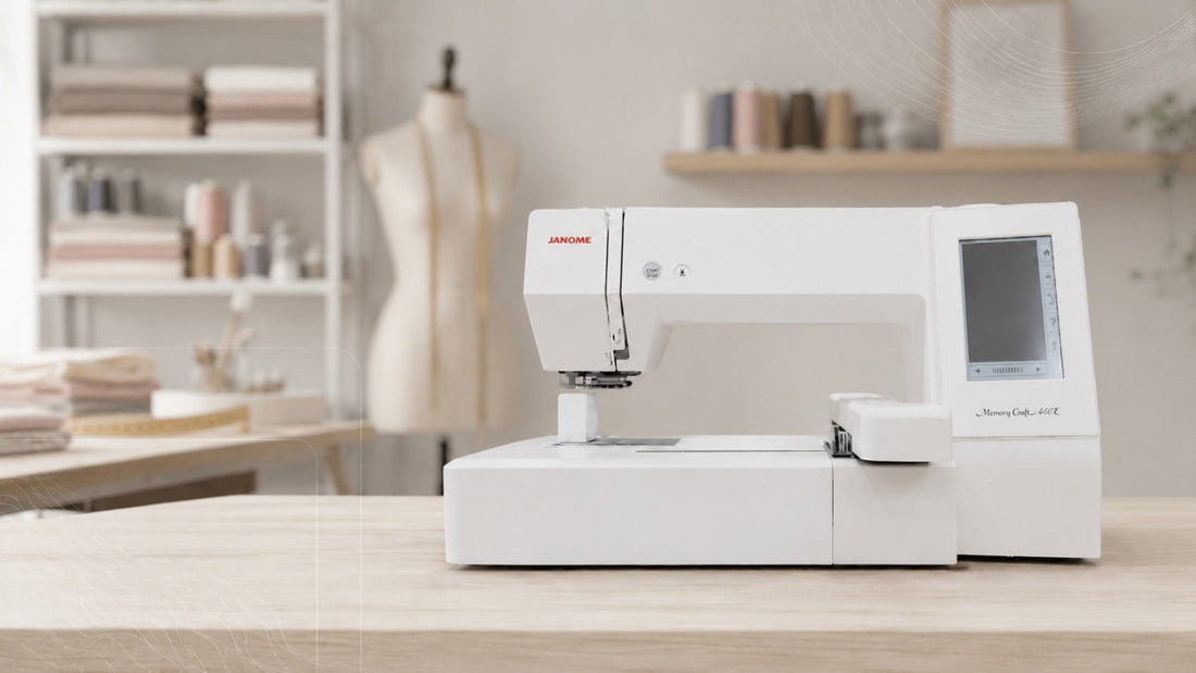 What Makes the Janome MC400E a Popular Choice for Embroidery Work?