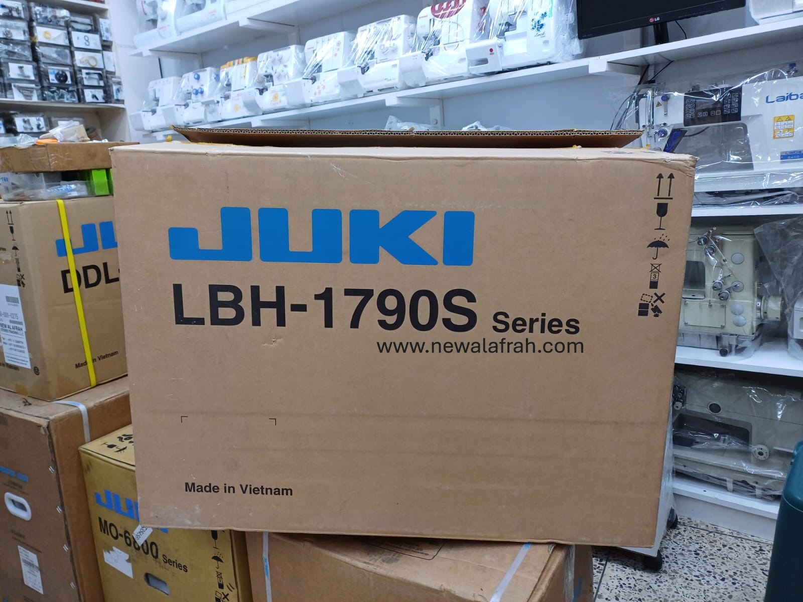 Juki LBH-1790-S Computer-Controlled, High-speed, Buttonholing Machine (Complete Set) - NEW AL AFRAH