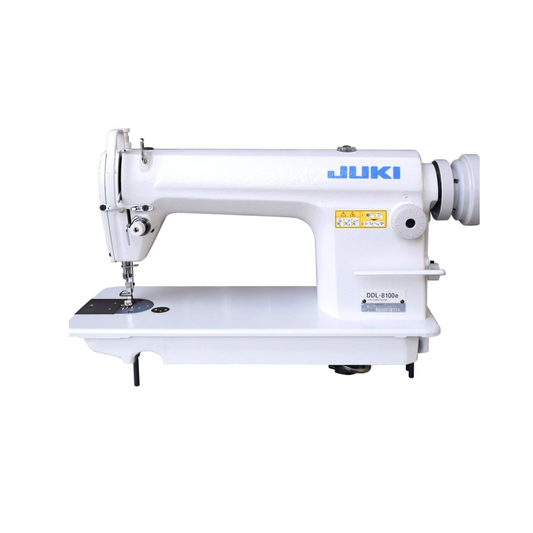 Juki - DDL-8100E single needle lockstitch  - Sewing machine - White - Front view