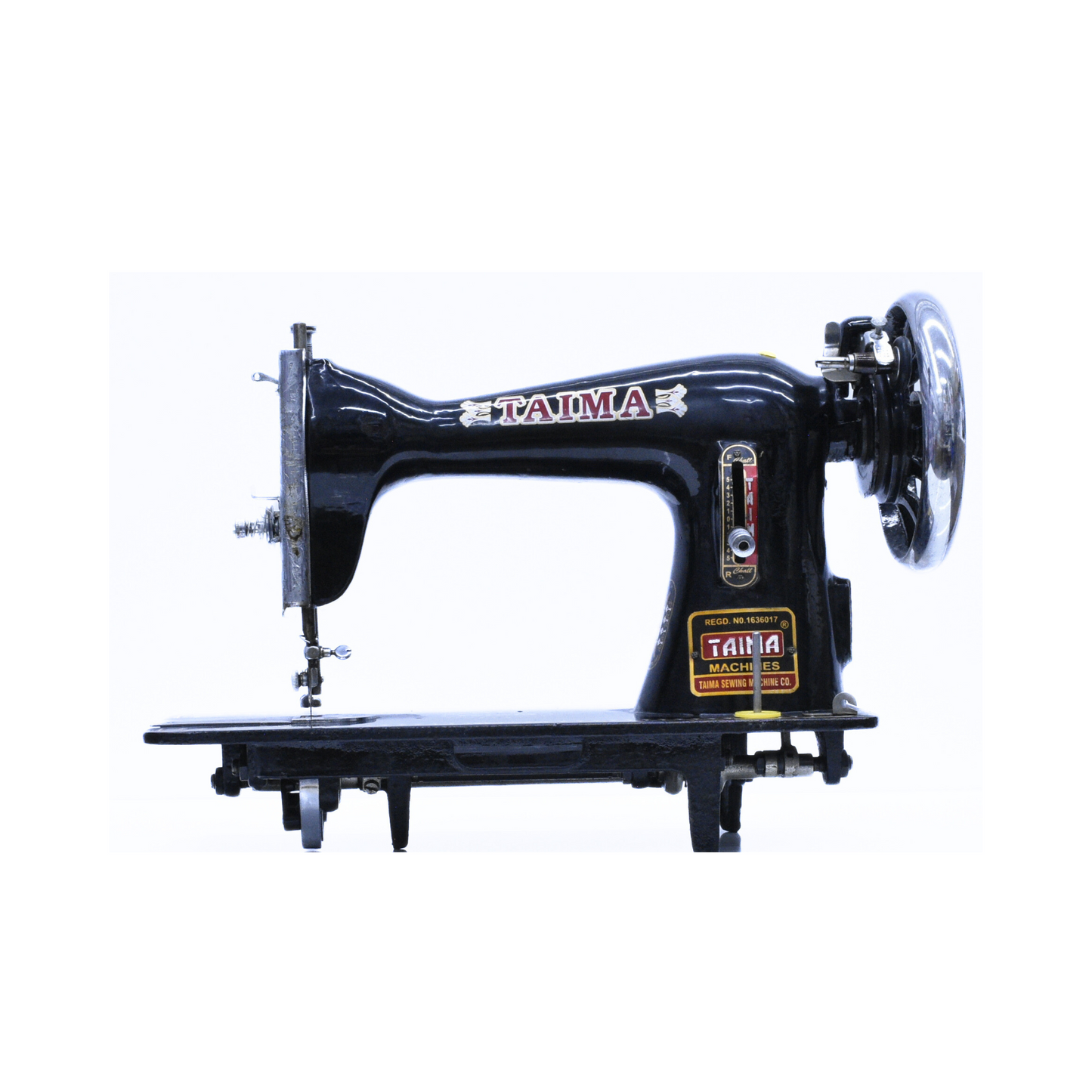 Taima  - Vintage sewing machine - Black - Front view