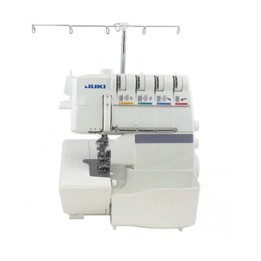 Juki MO735  - Overlock machine - White - Front view