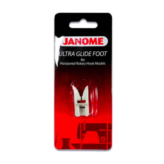 Janome - Ultra glide foot - Sewing accessory - Silver - Packet