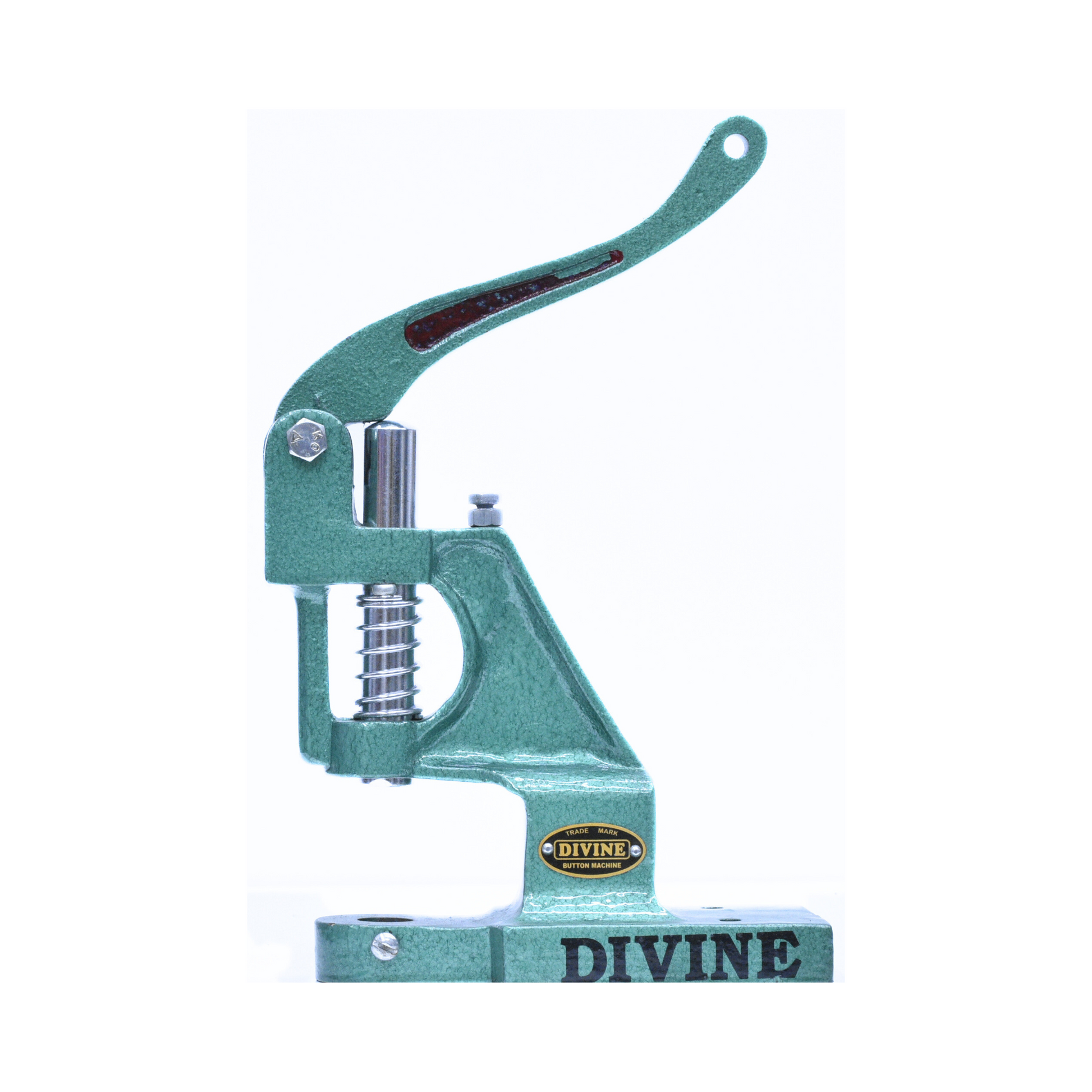 Divine - 360 ring button - Green - Front view