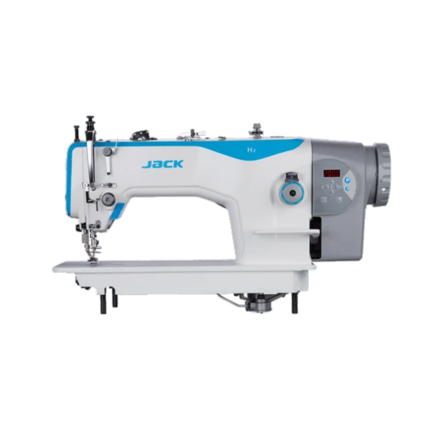 Jack H2 heavy duty machine - Sewing machine - White - Front view