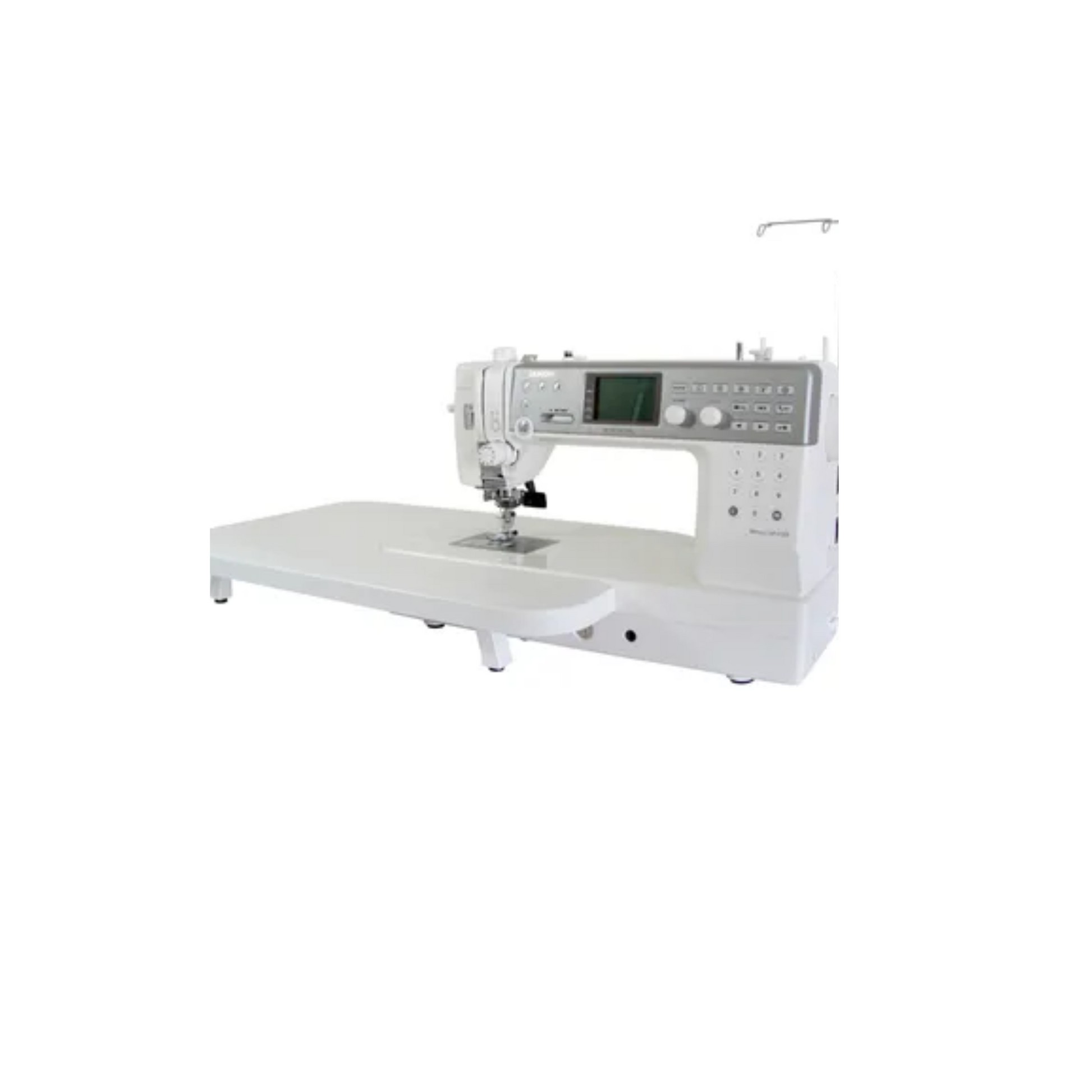 Janome memory craft 6700p - Sewing machine - White - Side view