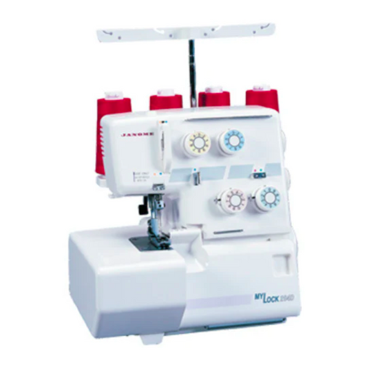  Janome mylock 204D - Overlocker - White - Front ivew