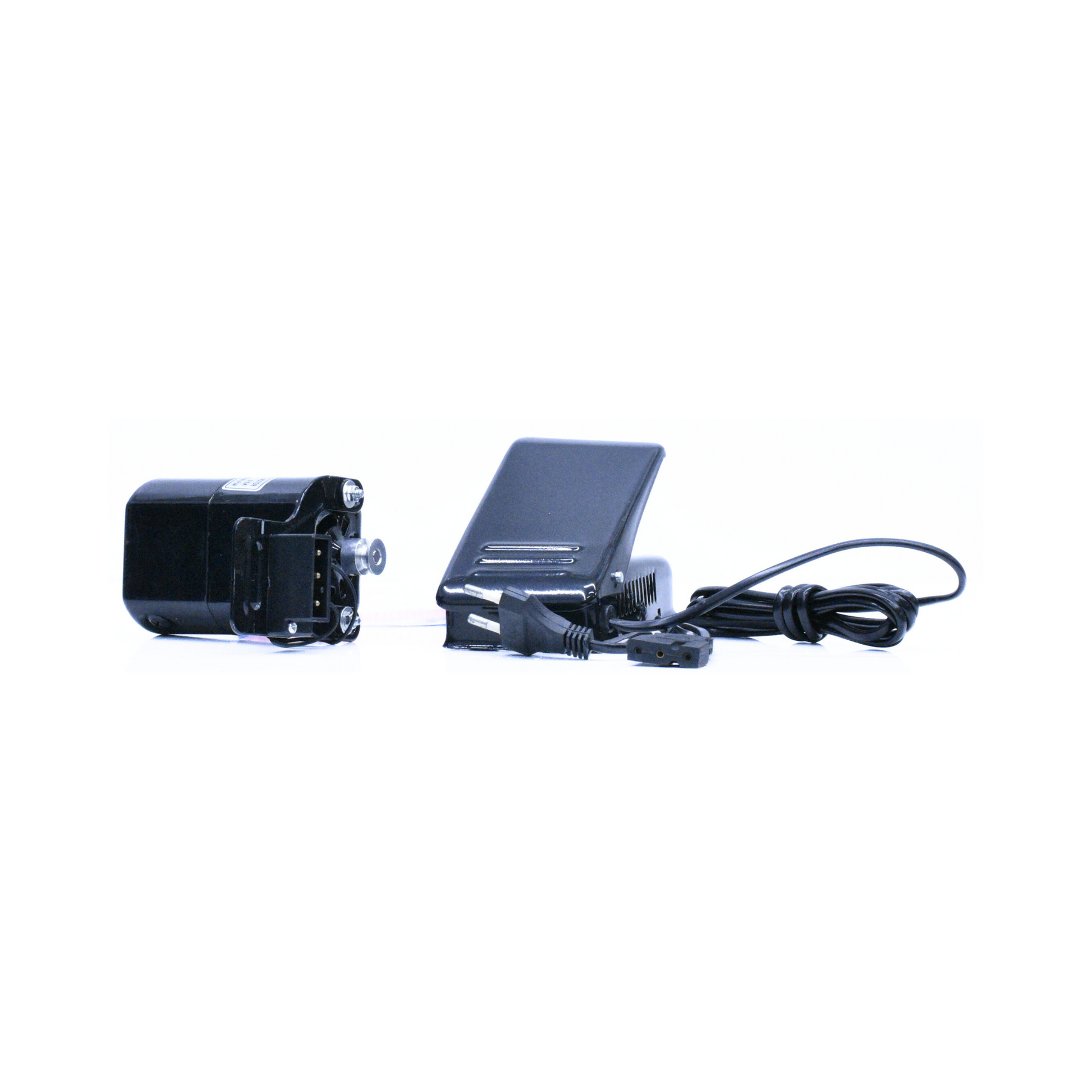 Sewing machine motor and controller 100w and 150w  - Black - Front view