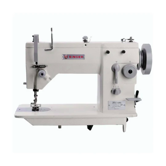 Singer 20U-105C - Sewing machine - White - Front view