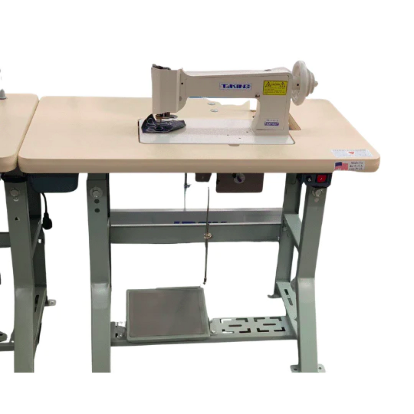 Taking TK111-1 aari machine - Sewing machine - Beige - Front view