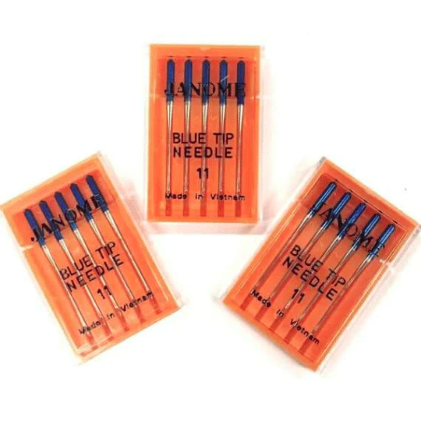 Janome - blue tip needles - packet