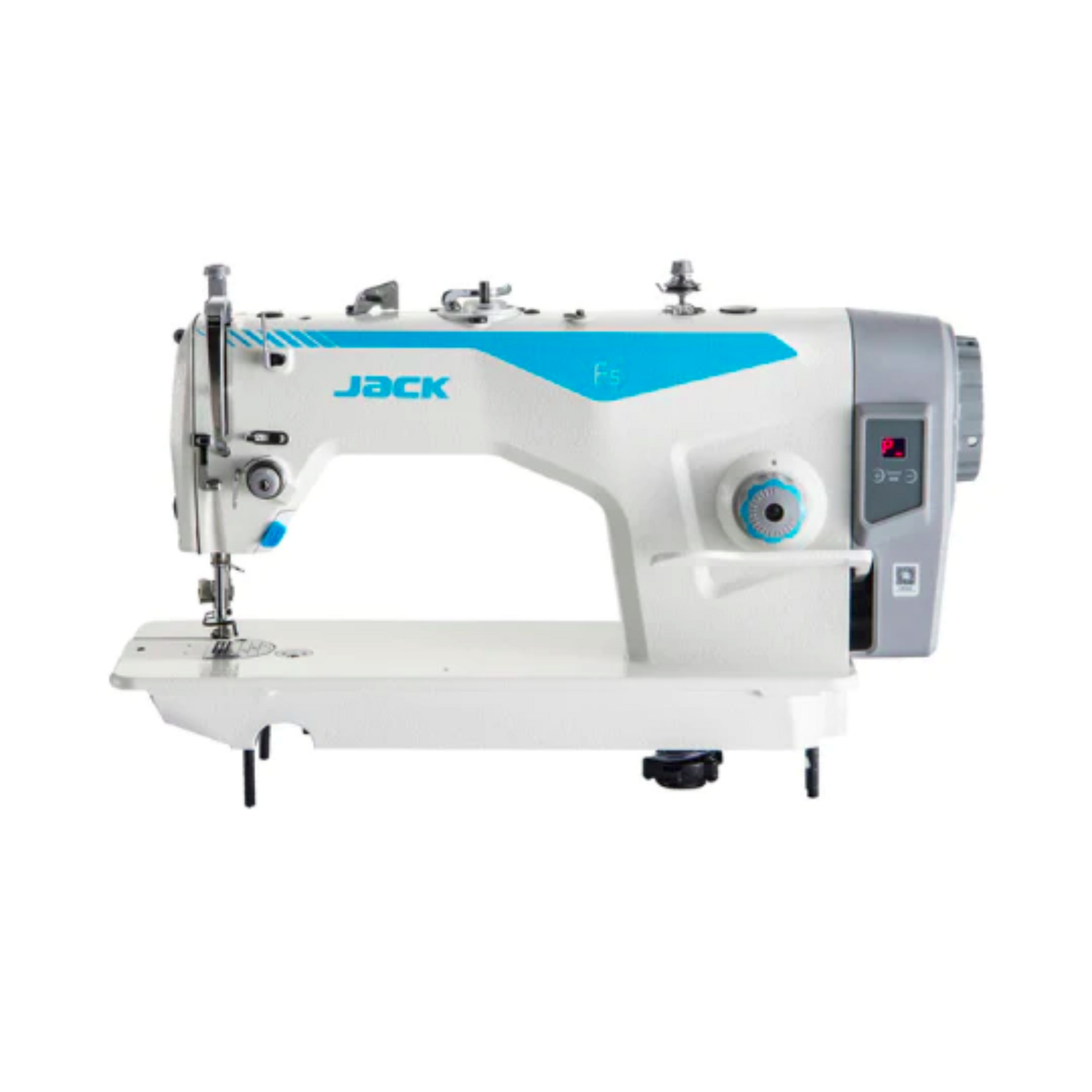 Jack F5  - Sewing machine - White - Front view