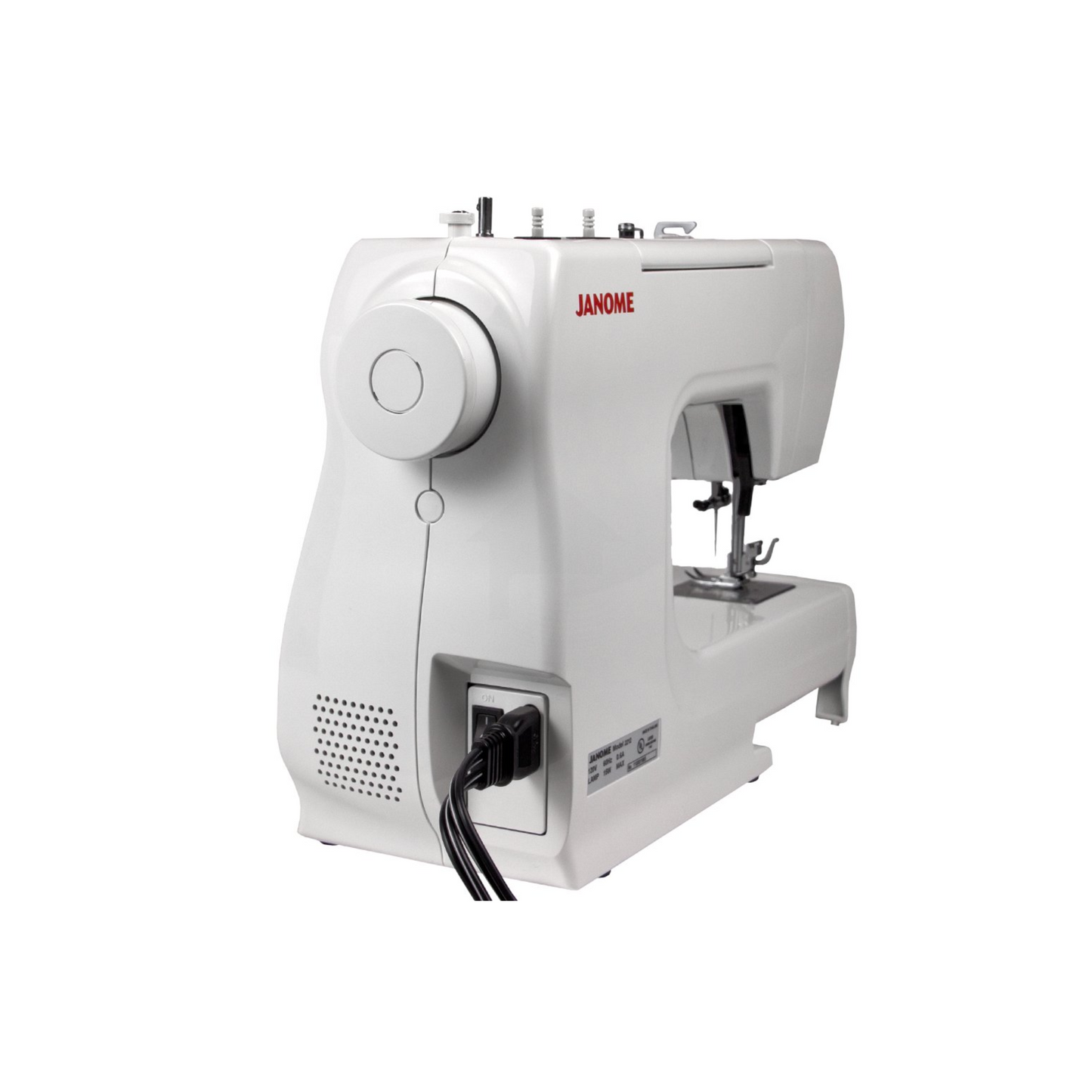 Janome 2212 - Sewing machine - White - Side view