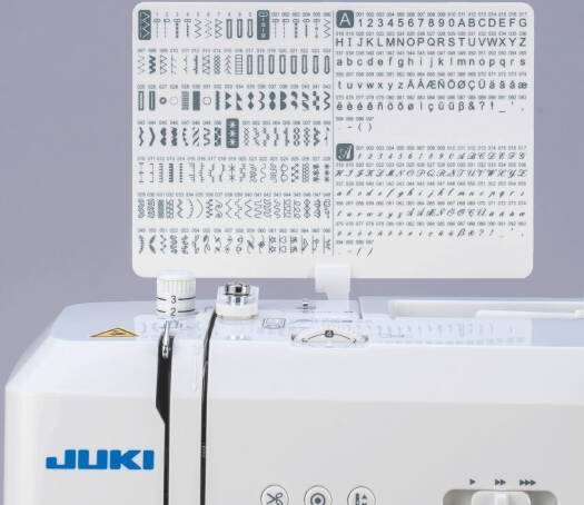 JUKI HZL-HT740, Compact Size Computer Controlled Sewing Machine With 116 Stitch Patterns And 2 Fonts Of Letters With Auto Thread Trimming Function, 70-800 Stitches Per Minute | HZL-HT740 - NEW AL AFRAH