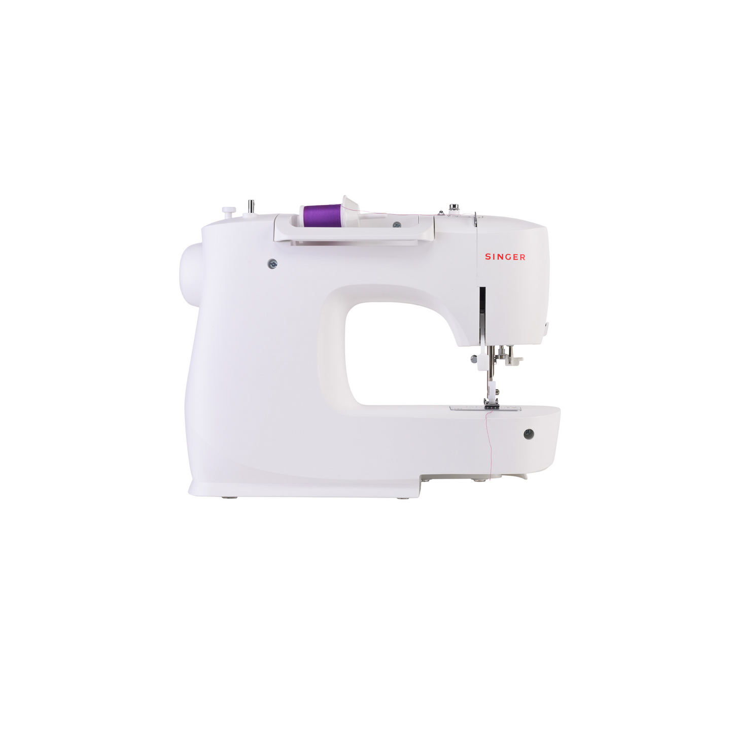 Singer M3505 - Sewing maxhine - White - Violet - Back view