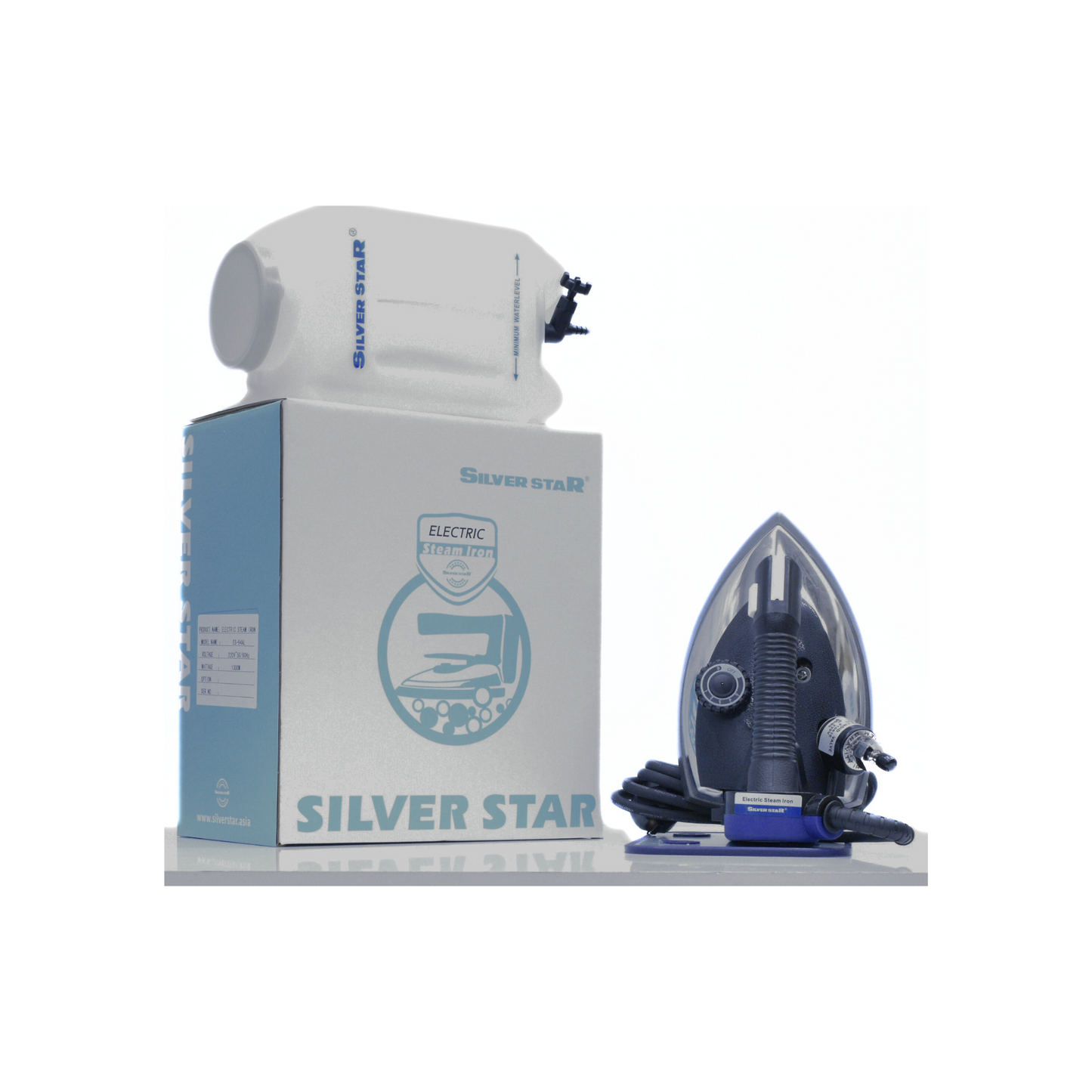 Silver star China electric steam iron