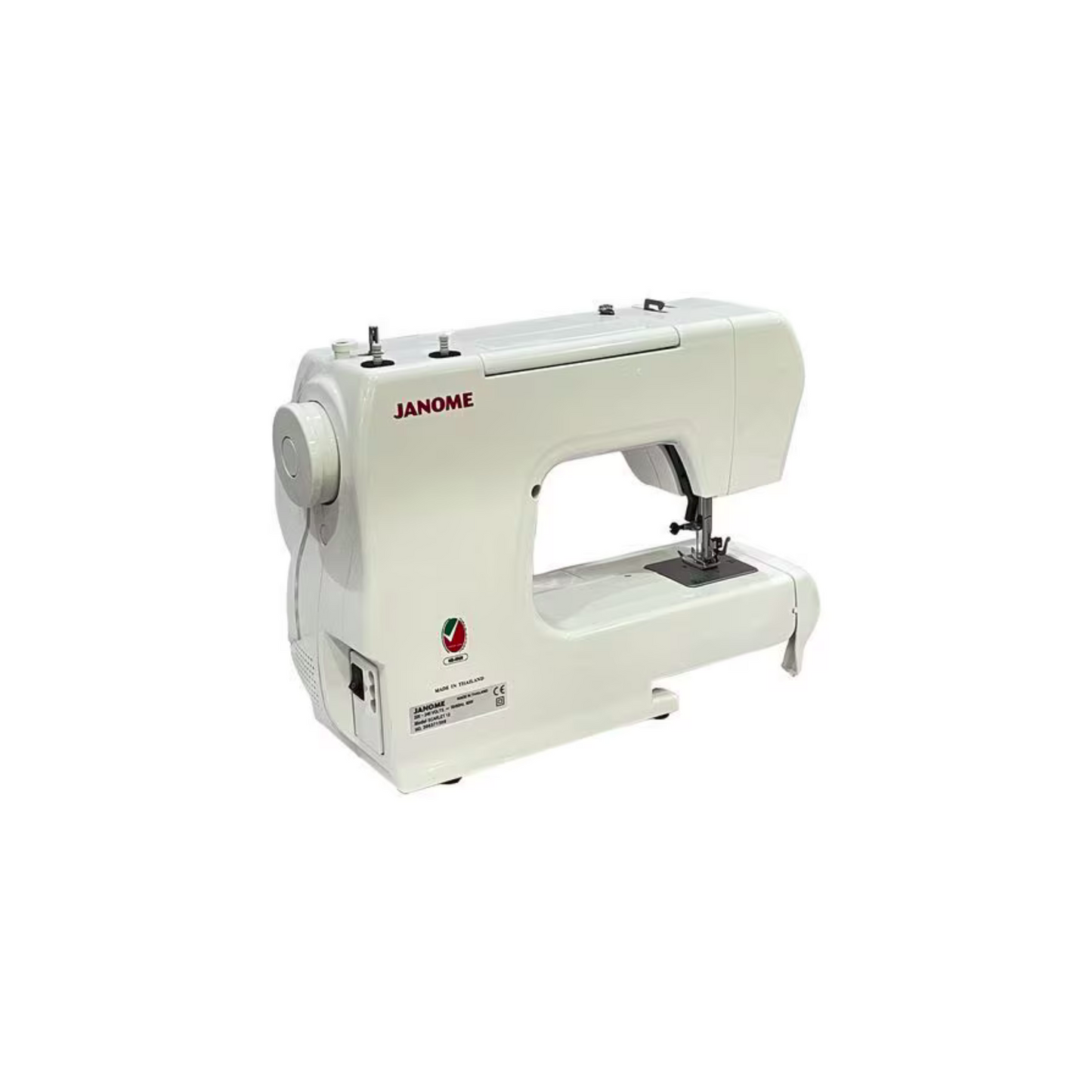 Janome scarlet 12 tailoring portable machine - Sewing machine - White - Side view