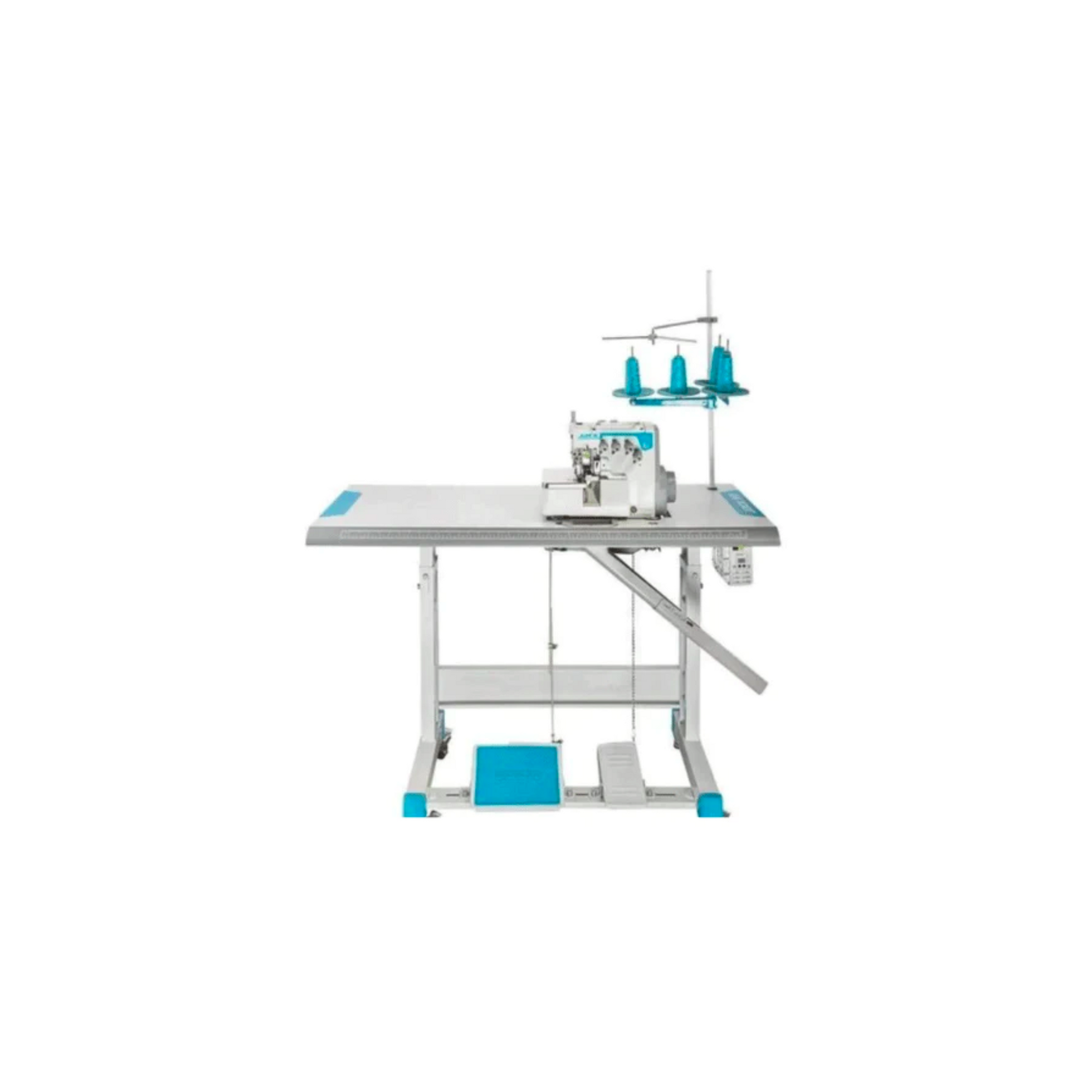 Jack E3 4 thread - Overlock machine - White - Front view