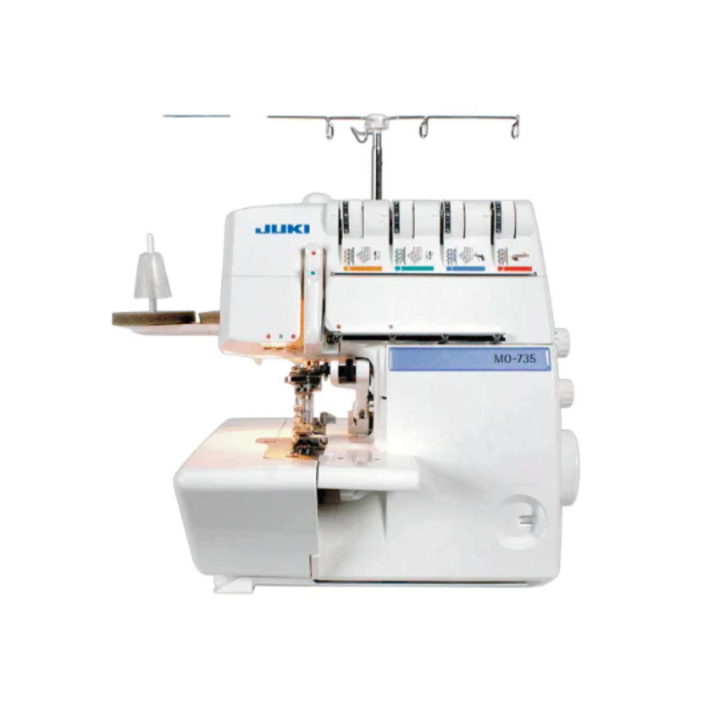 Juki MO735  - Overlock machine - White - Side view