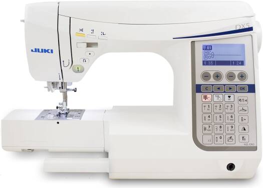 JUKI HZL-DX5, Home Sewing Machine, Box Feed Technology, High Quality Finishes, Easy-to-use Quick Select Buttons, Maximum Speed 1050 Stitches Per Minute | HZL-DX5 - NEW AL AFRAH